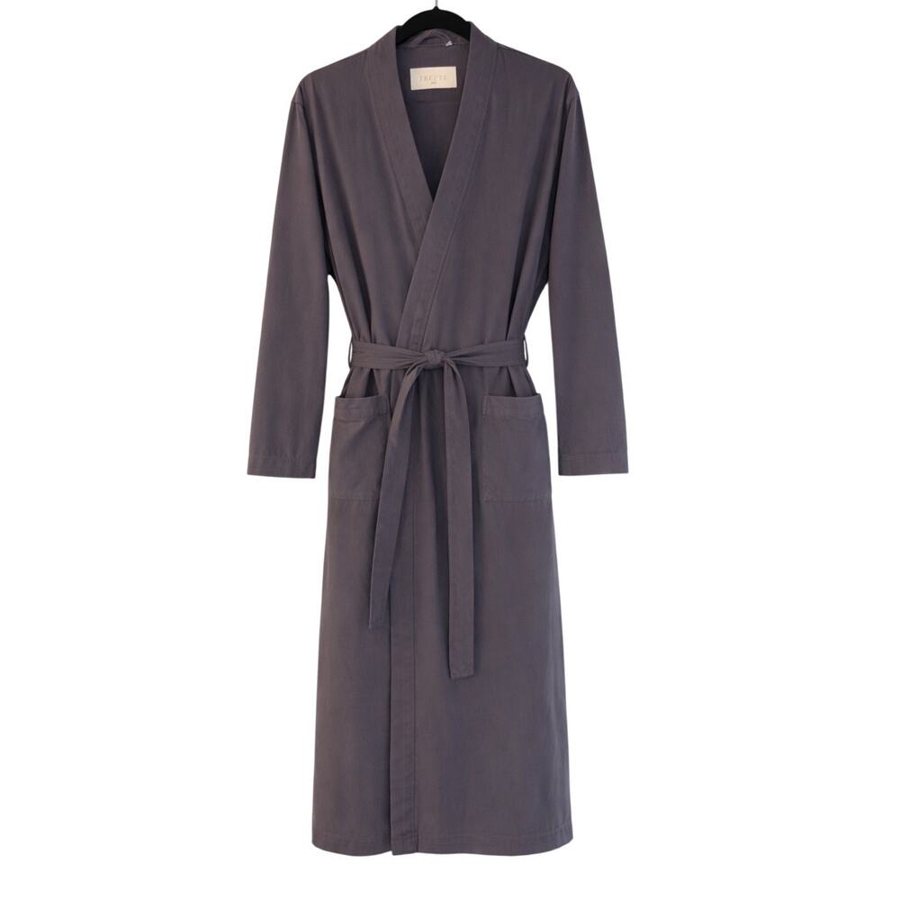 Frette 1860 Gray Ambassador Robe